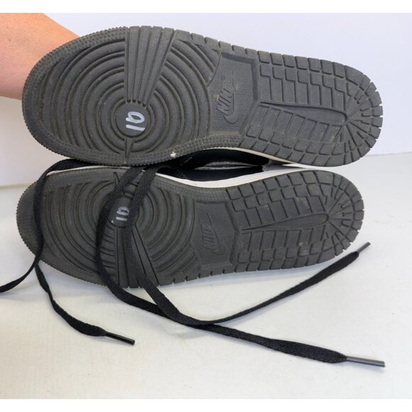 Nike Air Jordan 1 Retro High OG GS Shadow 2018 Size 6.5 Y Grey Black 575441-013 - Picture 10 of 15